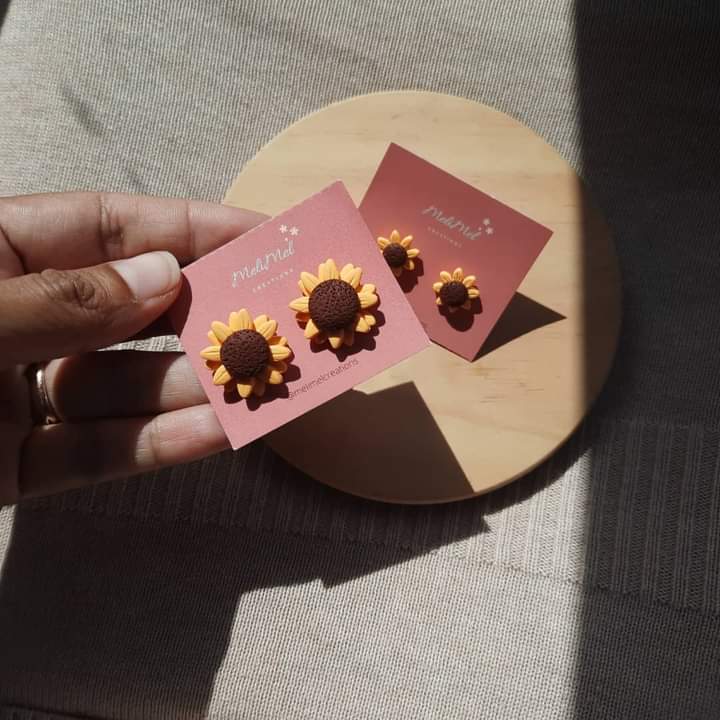 Girasol Stud or necklace set