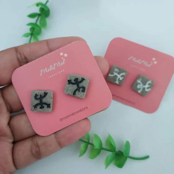 Coquí Taíno Studs