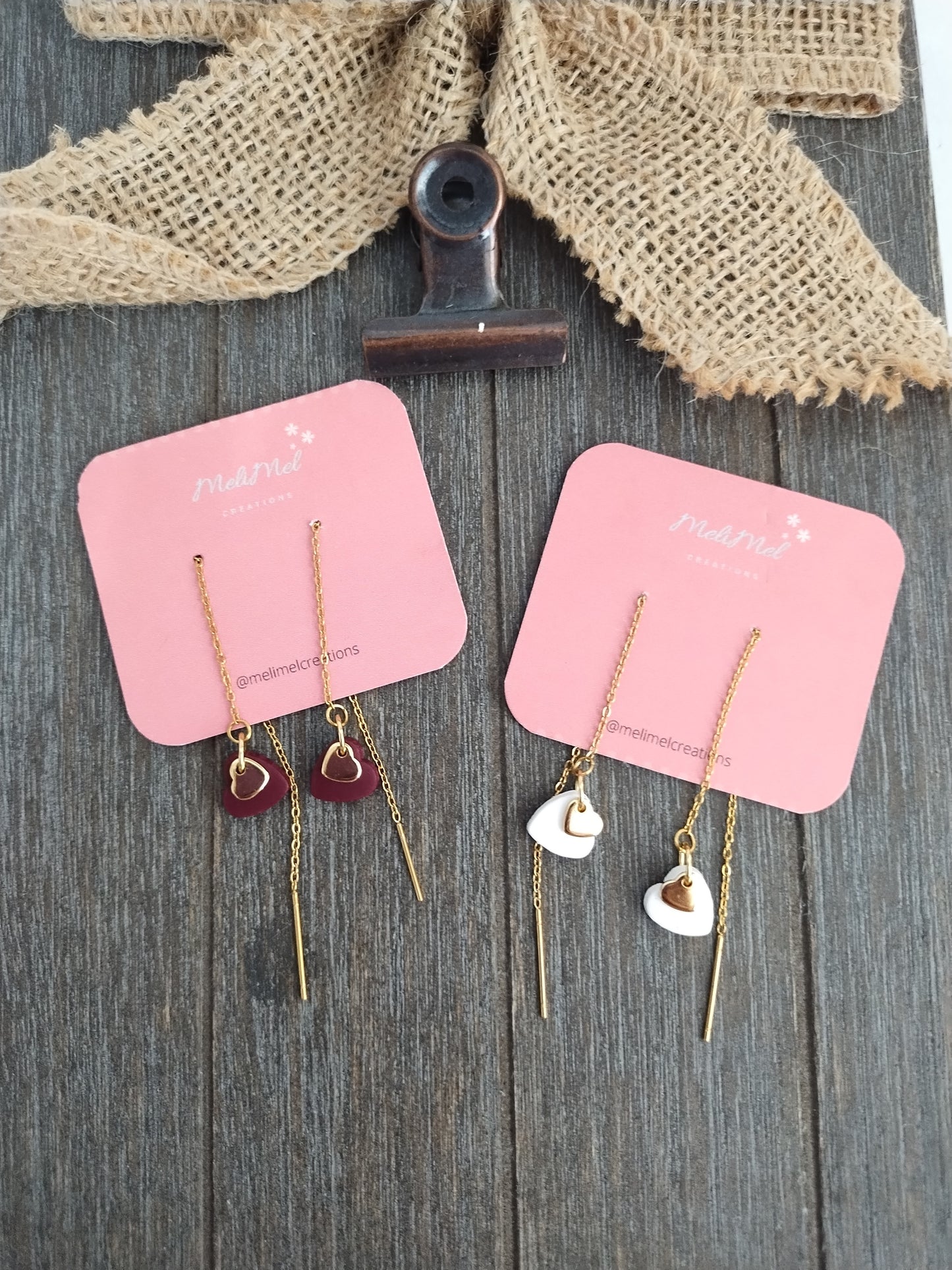 Heart dangles