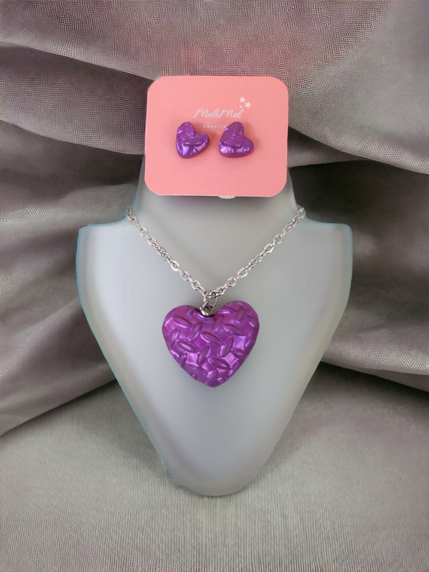 Steel Purple Heart Set